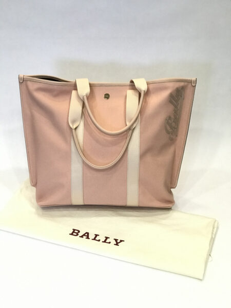 Tasche Bally Canvas Tote Bag rosa