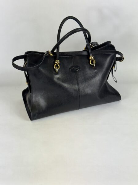 Tasche Tod's Sella Medium, schwarz, Leder