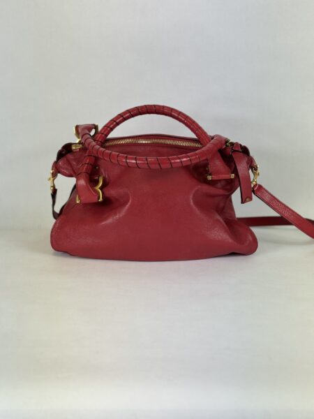 Handtasche Chloé Marcie, Leder, rot